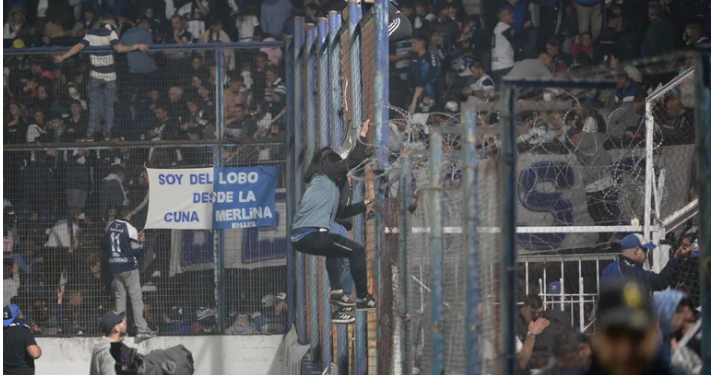 incidentes en gimnasia boca