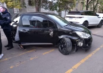 accidente en calle gorriti