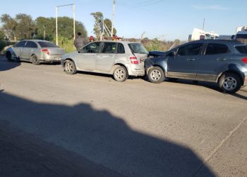 ACCIDENTE EN CHARLONE Y RUTA 3