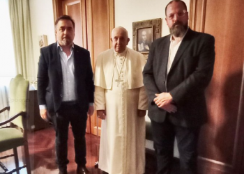 COLOMBO: «EL PAPA NOS ANIMÓ A QUE SIGUIÉRAMOS LUCHANDO»