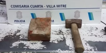 UN HOMBRE DETENIDO TRAS AGREDIR A SU ESPOSA CON UN LADRILLO