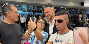 DEMICHELIS LLEGÓ A LA ARGENTINA PARA FIRMAR CONTRATO CON RIVER