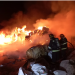 INCENDIO EN UNA FÁBRICA DE RECICLAJE