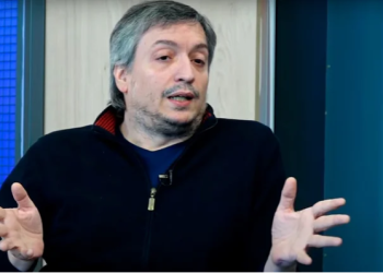 MÁXIMO KIRCHNER HABLÓ DE LA INTERNA EN EL GOBIERNO