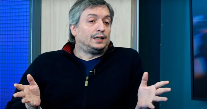 MÁXIMO KIRCHNER HABLÓ DE LA INTERNA EN EL GOBIERNO