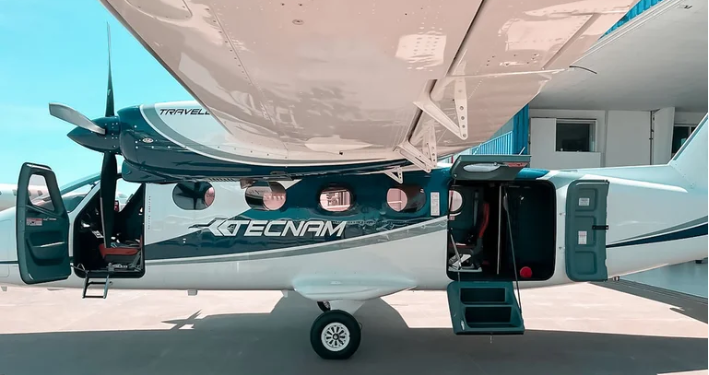 LLEGA A LA ARGENTINA «EL UBER DE LOS AVIONES»