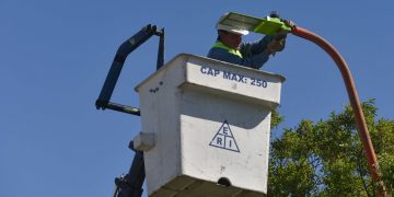 AVANZA LA INSTALACIÓN DE MÁS DE 1400 LUMINARIAS LED EN CALLES DEL MACROCENTRO