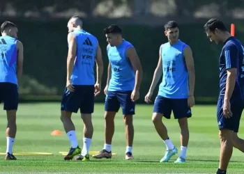 QATAR 2022: ARGENTINA VOLVIÓ A LAS PRÁCTICAS Y SCALONI ANALIZA CAMBIOS