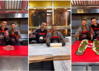 EL DESOPILANTE VIDEO DEL KUN AGÜERO COCINANDO CON UN MEDIÁTICO CHEF TURCO