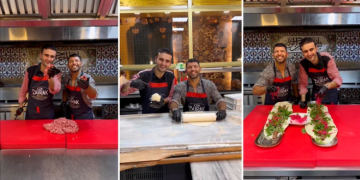 EL DESOPILANTE VIDEO DEL KUN AGÜERO COCINANDO CON UN MEDIÁTICO CHEF TURCO