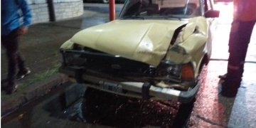 ACCIDENTE EN MONTEVIDEO Y THOMPSON