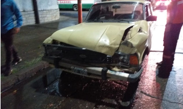 ACCIDENTE EN MONTEVIDEO Y THOMPSON