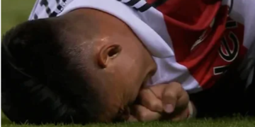RIVER PLATE CONFIRMÓ QUE MATÍAS KRANEVITTER SUFRIÓ UNA FRACTURA EN EL TOBILLO DERECHO