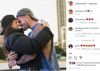 TINI STOESSEL Y RODRIGO DE PAUL, LAS IMÁGENES DEL REENCUENTRO MÁS ESPERADO TRAS EL TRIUNFO DE LA SELECCIÓN