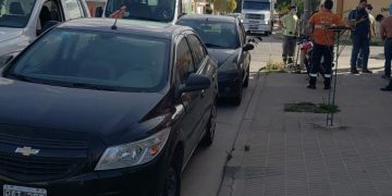ACCIDENTE ENTRE UN AUTO Y UNA MOTO EN DON BOSCO AL 1300