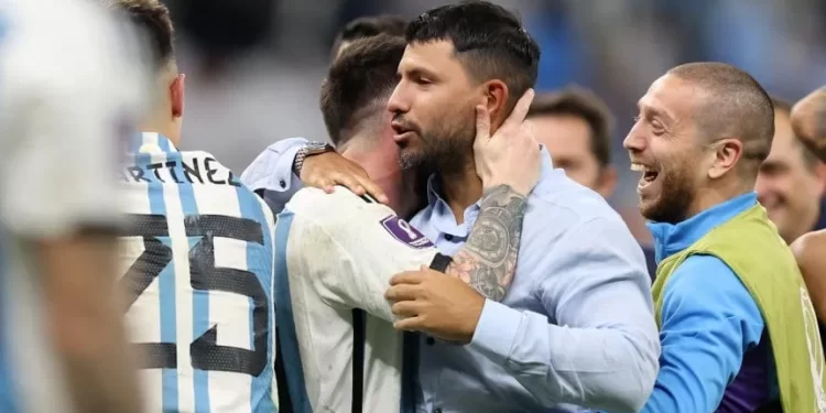 QATAR 2022: KUN AGÜERO SE SUMÓ A LA CONCENTRACIÓN DE LA SELECCIÓN DE CARA A LA FINAL