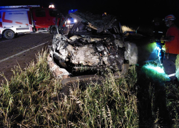 UN HOMBRE MURIÓ EN LA RUTA 3 SUR KM 710