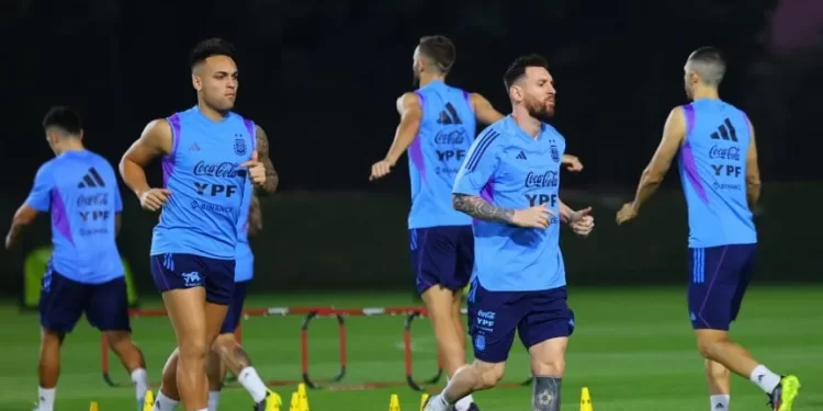 QATAR 2022: LA SELECCIÓN ARGENTINA Y UNA PRÁCTICA CLAVE A PUERTAS CERRADAS
