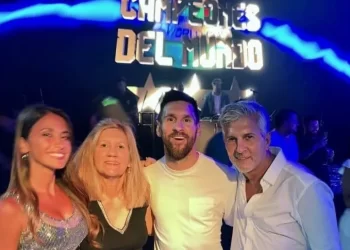MESSI, ANFITRIÓN EN ROSARIO DE LA FIESTA DE LOS CAMPEONES