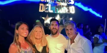 MESSI, ANFITRIÓN EN ROSARIO DE LA FIESTA DE LOS CAMPEONES