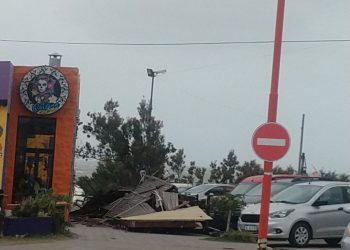 UNA FUERTE TORMENTA AZOTÓ MONTE HERMOSO