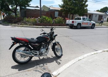 CHOQUE EN EL BARRIO BAHÍA BLANCA