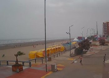 UNA FUERTE TORMENTA AZOTÓ MONTE HERMOSO