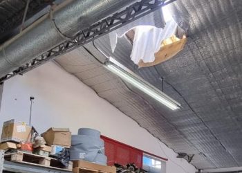 UN HOMBRE CAYÓ DE CINCO METROS DE ALTURA EN UNA EMPRESA DEL PARQUE INDUSTRIAL