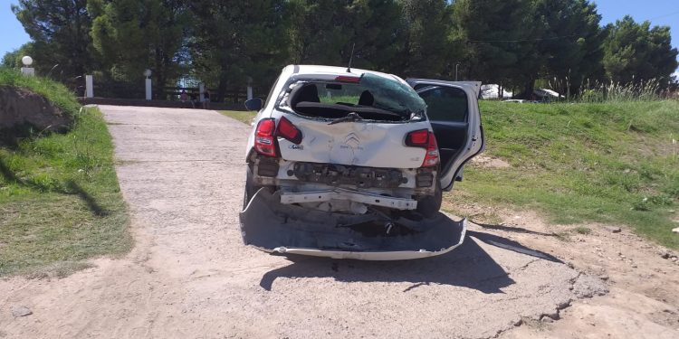 CHOQUE EN LA CARRINDANGA: MOTOCICLISTA CON SERIAS LESIONES