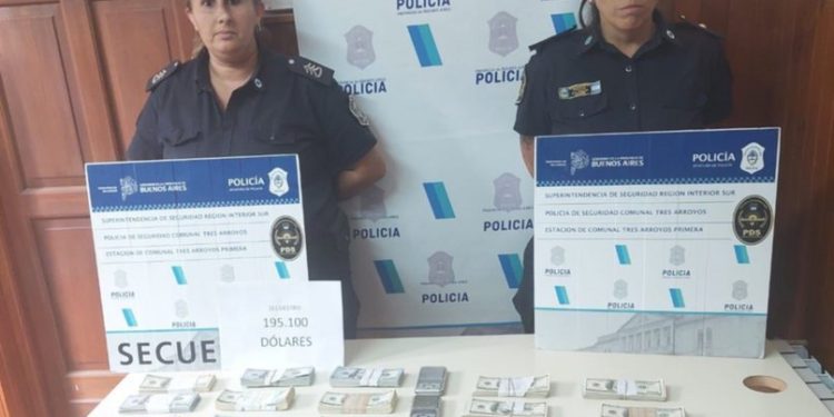 DROGAS: HALLARON CASI 200 MIL DÓLARES EN UN ALLANAMIENTO
