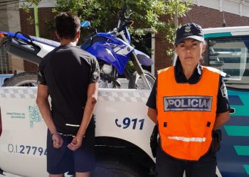 DETENIDO POR ROBAR UNA MOTO EN PLENO CENTRO