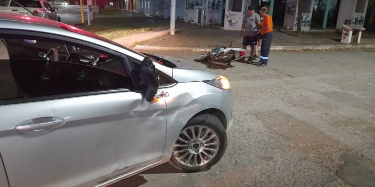 FUERTE ACCIDENTE EN AV. ALEM Y AGUADO