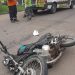 MENOR IBA EN MOTO Y CHOCÓ