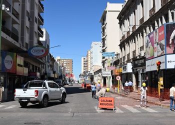 COMENZÓ LA OBRA DE LA SEMIPEATONAL BELGRANO-DONADO