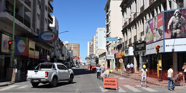COMENZÓ LA OBRA DE LA SEMIPEATONAL BELGRANO-DONADO