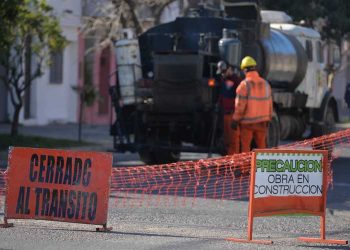 CORTE DE TRÁNSITO EN EL BARRIO MAPUCHE