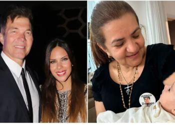 LA MAMÁ DE FERNANDO BÁEZ SOSA VISITÓ A LA HIJA DE FERNANDO BURLANDO Y BARBY FRANCO