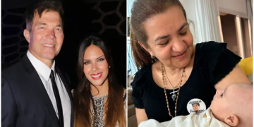 LA MAMÁ DE FERNANDO BÁEZ SOSA VISITÓ A LA HIJA DE FERNANDO BURLANDO Y BARBY FRANCO