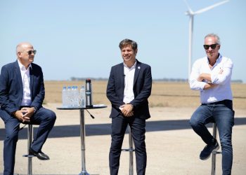 KICILLOF EN EL PARQUE EÓLICO: «ES RESULTADO DE UNA POLÍTICA PÚBLICA»