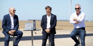 KICILLOF EN EL PARQUE EÓLICO: «ES RESULTADO DE UNA POLÍTICA PÚBLICA»