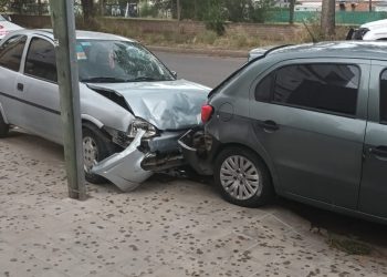 CHOQUE EN CADENA EN CERRITO AL 200