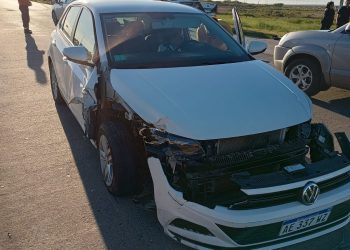 CHOQUE EN CADENA EN CERCANÍAS A LA ZONA DE EL TRIÁNGULO