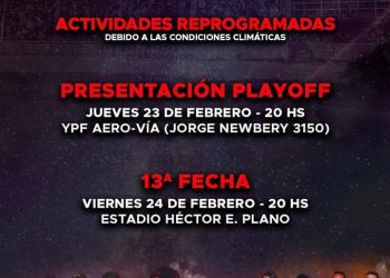 MIDGETS: SE SUSPENDIÓ LA PRESENTACIÓN DEL PLAYOFF Y LA FECHA