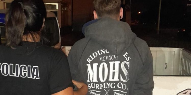 LO ARRESTARON POR AGREDIR A SU NOVIA