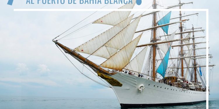 LA FRAGATA LIBERTAD LLEGA AL PUERTO DE BAHÍA BLANCA