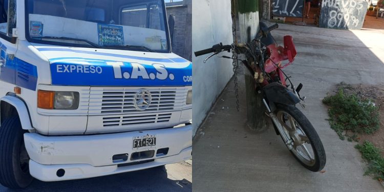 MOTOCICLISTA HERIDO TRAS UN INCIDENTE VIAL