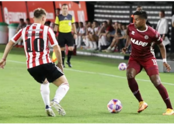 LANÚS DERROTÓ 2-0 A ESTUDIANTES Y QUEDÓ COMO ÚNICO LÍDER DE LA LIGA PROFESIONAL