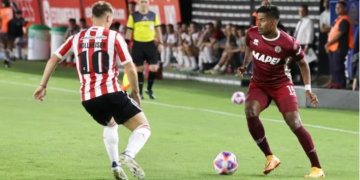 LANÚS DERROTÓ 2-0 A ESTUDIANTES Y QUEDÓ COMO ÚNICO LÍDER DE LA LIGA PROFESIONAL