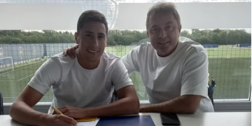 MIGUEL MERENTIEL FIRMÓ CONTRATO Y SE CONVIRTIÓ EN JUGADOR DE BOCA JUNIORS