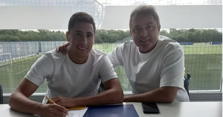 MIGUEL MERENTIEL FIRMÓ CONTRATO Y SE CONVIRTIÓ EN JUGADOR DE BOCA JUNIORS